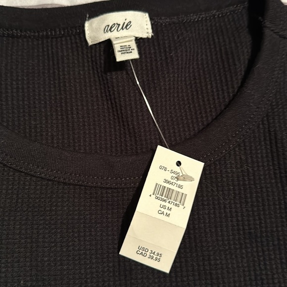 Aerie long sleeve waffle tee - Picture 3 of 3